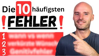 Die 10 schlimmsten Grammatikfehler die fast alle machen Du auch [upl. by Amatruda262]