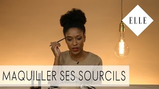 Comment maquiller ses sourcils I ELLE Beauté [upl. by Nnahsal]