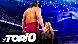 Women’s Royal Rumble Match eliminations WWE Top 10 Jan 20 2022 [upl. by Llehcal]