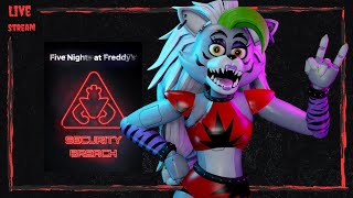 Five Nights at Freddys Security Breach Part 3 LIVE [upl. by Ahsikyt]