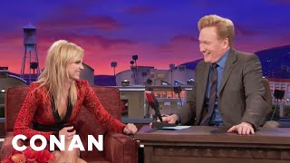 Anna Faris I Feel Uncomfortable Every Moment Of My Life  CONAN on TBS [upl. by Ameehs]