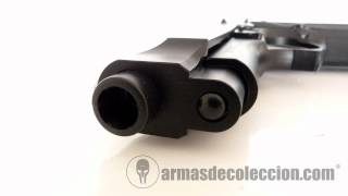 Pistola de gas M92 Kwc con Blowback armasdecoleccioncom [upl. by Sherlock988]