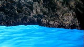 Grotta Azzurra allIsola di Dino Praia a Mare Calabria [upl. by Hakym]