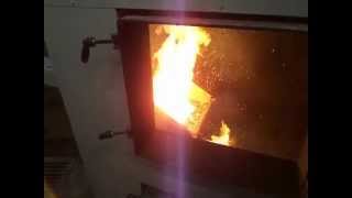 biomass boiler straw  pellets fired boiler in Poland  CWD Cichewicz [upl. by Milurd]