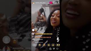 Nelisiwe faith sibiya live on instagram [upl. by Sherris]