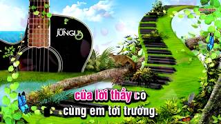 Karaoke HD  Thầy Cô Cho Em Ước Mơ  Phan Thùy  Thu Hòa [upl. by Zeralda]