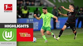 Wolfsburg With A Close Win  VfL Wolfsburg  1 FC Union Berlin 10  Highlights  Bundesliga 2425 [upl. by Tsan324]