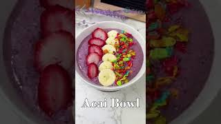 Acai Bowl Recipe [upl. by Eadahc]