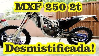 Canal do Coruja  Desmontando MXF 250 2T  Parte 1  Sistema elétrico [upl. by Saberio]