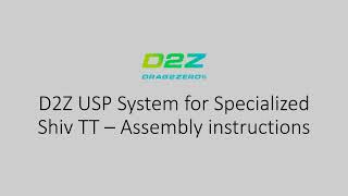 Specialized Shiv TT assembly instruction video [upl. by Kalindi]