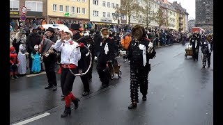 Nürnberg Faschingsumzug 2018 3  Urzeln [upl. by Andy]