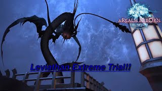 Dont fall off the boat Taking on the King of the Seas  FF14 The Whorleater Extreme First Clear [upl. by Scherle670]