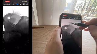 Procreate Pocket tutorial disc tip stylus [upl. by Olmsted]