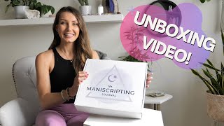 Unboxing The Maniscripting Journal  Manifestation Journal for Beginners [upl. by Nahum]