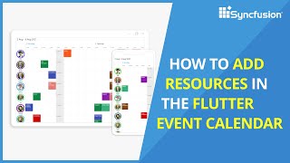 How to Add Resources in the Flutter Event Calendar [upl. by Bank]