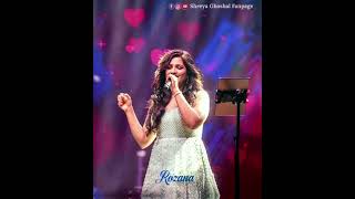 Rozana Status Video  Shreya Ghoshal Rerun [upl. by Eirual]