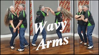 Wavy Arms Learn to Dance Rock n Roll Easy Intermediate Lesson [upl. by Tufts389]