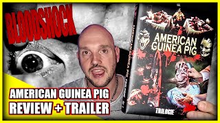 Review AMERICAN GUINEA PIG Bloodshock  Trailer  Torture Horror von Marcus Koch  Unearthed Films [upl. by Nnateragram]