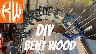 How to Bend Solid Wood without Steam shorts [upl. by Ilime]