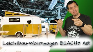 Die Hobby LeichtbauWohnwagenstudie quotBeachy Airquot [upl. by Fried453]