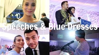 SPEECHES amp BLUE DRESSES  VLOG [upl. by Roane]