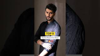 TOP 5 Kurta Poses For Boys 🔥💯 youtubeshorts shortvideo fashion [upl. by Tyra]