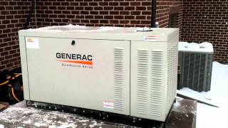 Generac Quietsource 27kW [upl. by Eiramesor]