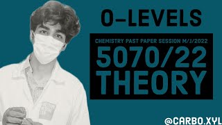 Latest Past Paper Session 5070222022 MayJune O Levels Cambridge International [upl. by Nrehtac]