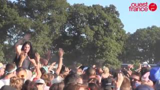 Vieilles Charrues 2016 Nekfeu électrise la scène Kerouac [upl. by Holloway]