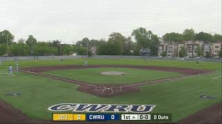 CWRU Baseball Senior Day vs John Carroll [upl. by Ikcaj674]