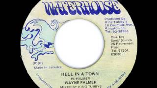 Wayne Palmer  Hell In A Town  Dub  7quot Waterhouse  SLENG TENG TUBBYS DIGITAL 80S DANCEHALL [upl. by Descombes212]