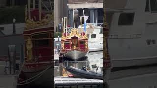 Exploring St Katharine Docks Marina in Central London [upl. by Olshausen62]