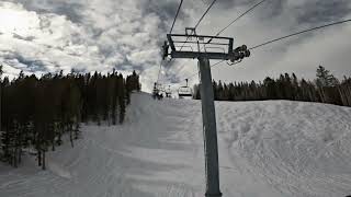 Alpine Springs lift at Aspen Snowmass 2 March 2024 [upl. by Batista]