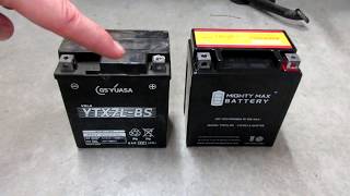 Classic Ninja 250 Battery Replacement YTX7LBS [upl. by Relyt]