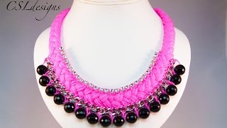 Fashion statement collar necklace [upl. by Sandler]