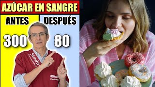 1 MEJOR FORMA de BAJAR tus NIVELES de AZÚCAR en SANGRE [upl. by Bernat]