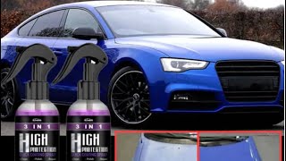 3 IN 1 HIGH PRODUCTION QUICK CAR CERAMIC COATING SPRAY REVIEW  DOES IT REALLY WORK [upl. by Floss]