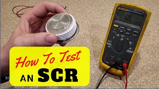 How To Test an SCR [upl. by Etireuqram827]