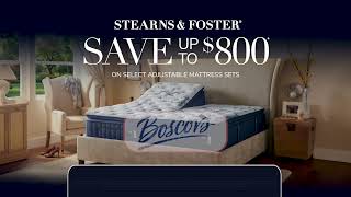 Boscovs Stearns and Foster Black Friday Save up to 800 [upl. by Ikkir516]