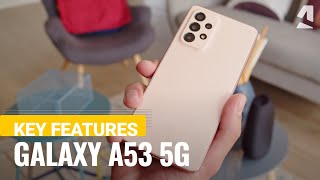 Samsung Galaxy A53 5G handson amp key features [upl. by Namron285]