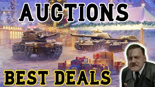 AUCTIONS ROUND 2 ● WHAT TO BUY ● WotBlitz [upl. by Aiekal249]