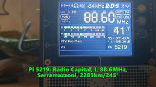 18072024 1611UTC Es Radio Capital I 886MHz 2285km [upl. by Ainsley]