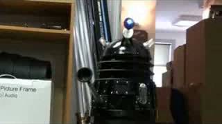 18quot VoiceCommand Dalek from ThinkGeek [upl. by Melonie]