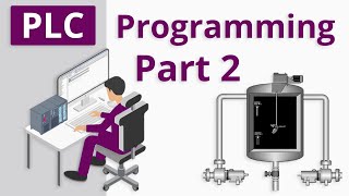 PLC Programming Tutorial for Beginners Part 2 [upl. by Ethbinium343]