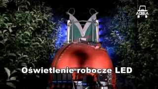 Opryskiwacz sadowniczy AGROLA TURBO  oświetlenie LED Orchard spraying [upl. by Noreg]