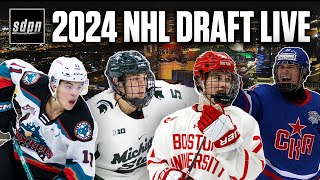 2024 NHL Entry Draft LIVE w The Steve Dangle Podcast [upl. by Reivilo]