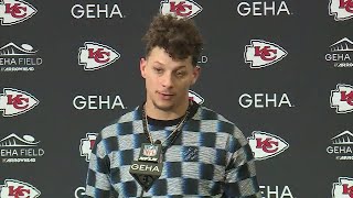 Patrick Mahomes talks after loss to the Bills at home in Week 14 [upl. by Retnyw]