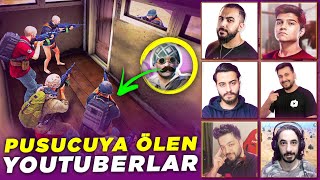 PUSUCUYA ÖLEN YOUTUBERLAR  BARIŞ G MEZARCI DOCH ERSİN YEKİN KOZMİK KARINCA VURAL ÜZÜL [upl. by Asfah211]