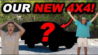 WE BOUGHT A NEW 4x4  Buying our dream Car Dream rig [upl. by Fionna]