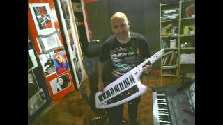 Mano a mano CARLOS GARDEL  TANGO Cover Instrumental Sax KeyTar Roland AXSYNTH [upl. by Fisuoy]